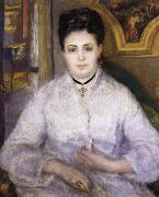 Madame Victor Chocquet Pierre Renoir